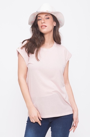 Picture of Mesh Tee Pink
