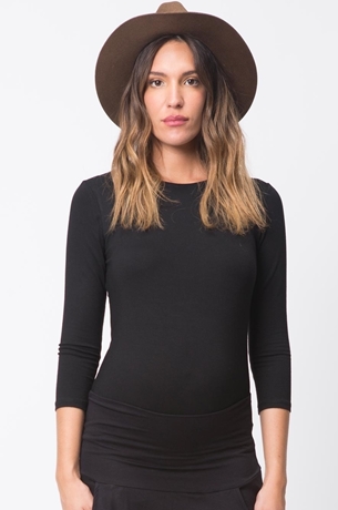 Picture of Basic 3/4 Top Black
