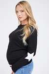 Picture of Star Maternity Top White