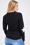 Picture of Star Maternity Top Black