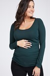 Picture of Baby Grow Top L.sleeve Green