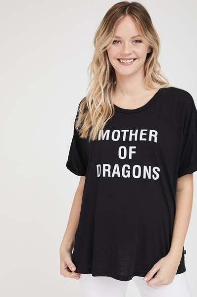 Picture of Mother of dragons Tee Black