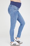 Picture of Distressed Skinny Jeans Blue