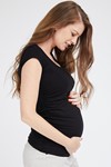 Picture of BABY GROWN S. SLEEVE MATERNITY TOP