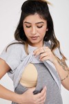 Picture of Rona Nursing Top Grey