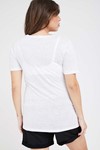 Picture of Val Maternity Linen T-shirt White