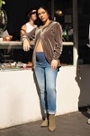 Picture of Silvia Cuffed Maternity Jeans