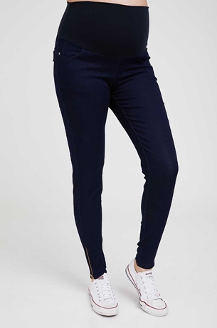 Picture of High Rise Maternity Jeans Blue