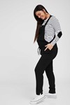 Picture of Patch Maternity Top White and Black