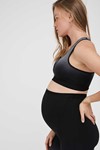 Picture of Maternity Work-Out Top Black & Grey
