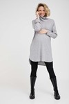 Picture of Margo Pregnancy Tunic Light Grey