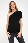 Picture of One Shoulder Maternity T-Shirt 